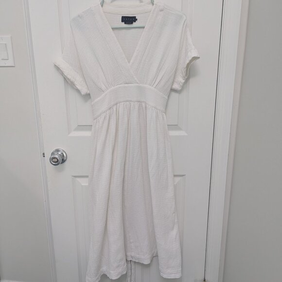 Hatch Dresses & Skirts - Hatch Carolina maternity dress in white size 0